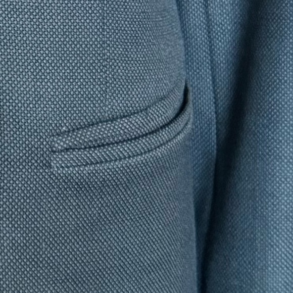 Size 40 dark Olive nail head notch lapel 2 button 2 piece suit - Picture 5 of 5